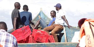 Lake Victoria boats