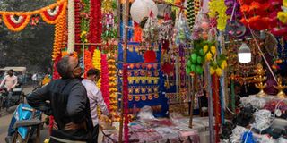Diwali preparations in India