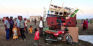 Ethiopians fleeing Tigray fighting