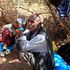 An Ethiopian refugee