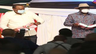 Uhuru and Raila