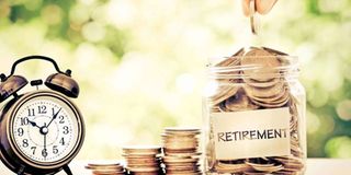 Pension savings