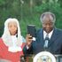 President Mwai Kibaki swearing in Evans Gicheru