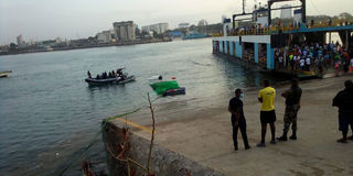 Likoni channel crossing