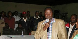 Politician Zebedeo Opore