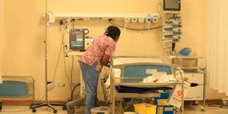 ICU bed