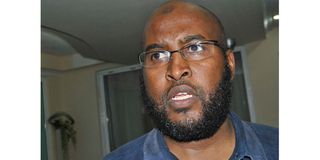 Former Kamukunji MP aspirant Ibrahim Ahmed