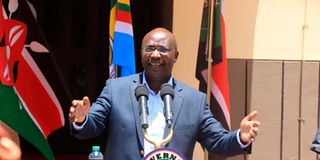 Governor Wycliffe Wangamati