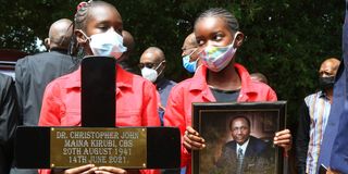 Chris Kirubi burial