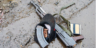AK-47 rifle