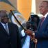 Mwai Kibaki and Uhuru Kenyatta