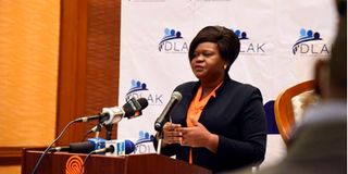 National Assembly Finance and Planning Committee chairperson Gladys Wanga during a past event.