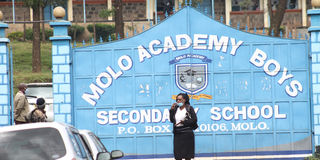 Molo Academy Boys Secondary School in Nakuru