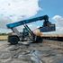 Clinker is offloaded at Bamburi Cement factory.