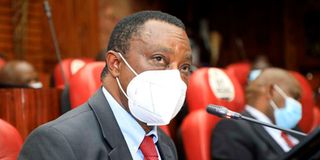 Treasury Principal Secretary Julius Muia
