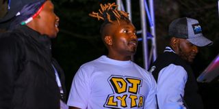 DJ Lyta during Pamoja Festival