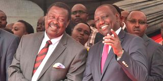 William Ruto Musalia Mudavadi
