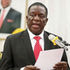 Zimbabwean President Emmerson Mnangagwa