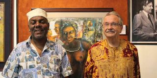 Mr Donovan with Dr Ahmed Yasin