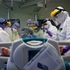 Doctors attend to Covid-19 patients in Germany.