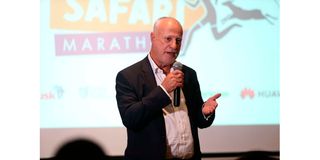Michael Joseph, chairman M-pesa Foundation.