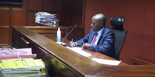 Justice Alfred Mabeya