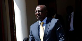 Deputy President William Ruto