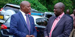 Mutahi Kahiga and Rigathi Gachagua