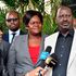 Raila Odinga and Gladys Wanga