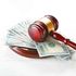 court gavel money