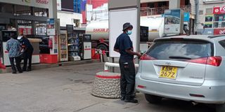 Total Energies Kimathi Street in Nairobi.