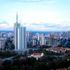 An aerial view of Nairobi