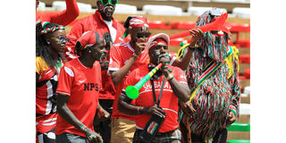 Fans enjoy action