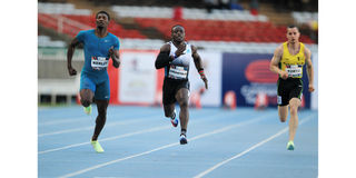 Ferdinand Omanyala of Kenya