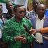 Ken Lusaka with Iteso community