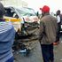 The scene of the crash at the Kinungi blackspot 