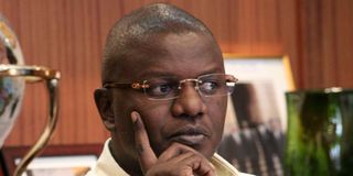 TV anchor Louis Otieno