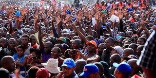 Azimio la Umoja supporters