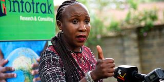 Infotrak CEO Angela Ambitho