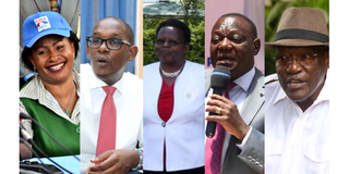 Machakos gubernatorial aspirants