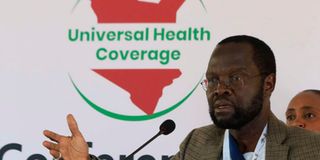Universal Health Coverage conference in Nyeri