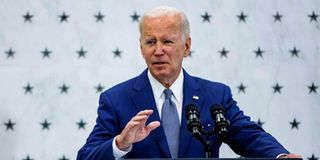 US President Joe Biden