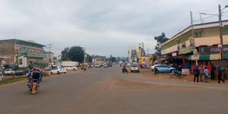 The Sagana-Kagio junction