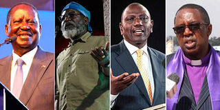 Kenya election presidential candidates