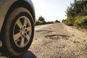 Potholes.