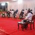 President Uhuru Kenyatta speaking to journalists at State House