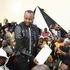 Amos Mwago, Starehe MP candidate on Jubilee ticket celebrates