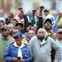 Nairobi residents cheer during the swearing-in ceremony of Governor Johnson Sakaja.
