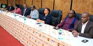 IEBC commissioners