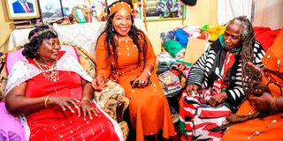 Field Marshall Mary Muthoni Wa Kirima and Mama Ngina Kenyatta
